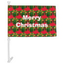 Search for christmas car flags Red
