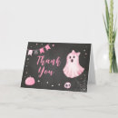 Search for halloween party thank you cards Pink