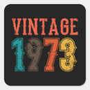Search for 1973 vintage stickers Birthday