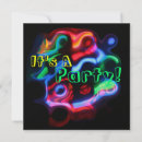 Search for glow in the dark invitations Neon lights