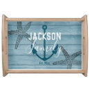 Search for nautical serving trays coastal