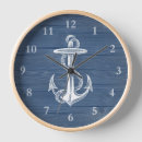 Search for rustic wood clocks White