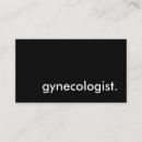 Search for gynecologist business cards Gynecology
