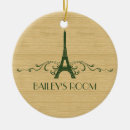 Search for french ornaments Eiffel tower