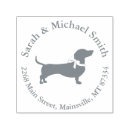 Search for dachshund rubber stamps Weiner