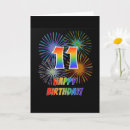 Search for 11th birthday cards 11 years old