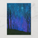 Search for night sky postcards Stars