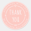 Search for homemade for you stickers Made with love
