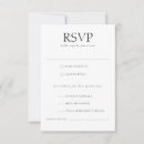 Search for number attending rsvp cards Modern