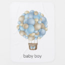 Search for hot air balloon baby blankets Boy