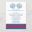 Search for navy blue and coral wedding invitations Preppy
