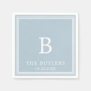 Search for dusty blue wedding napkins Cocktail