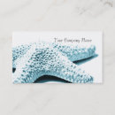 Search for starfish business cards Blue