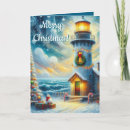 Search for lighthouse christmas cards Nautical