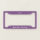 Search for funny sayings license plate frames Slogan