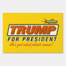 Search for funny trump outdoor signs Satire