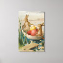 Search for vintage easter bunny canvas prints Retro