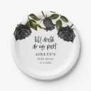 Search for gothic halloween paper plates Vintage