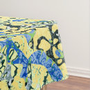 Search for yellow and black tablecloths Spots