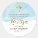 Search for baptism favor stickers Baptism thank you