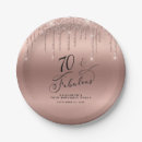 Search for 70th birthday plates 70 and fabulous