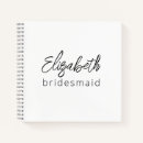 Search for maid of honor notebooks Bridesmaid