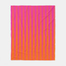 Search for hot pink and orange blankets Stripes