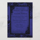 Search for royal blue bridal shower invitations Lace