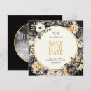 Search for square save the dates Gold