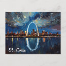 Search for st louis arch postcards Mississippi river