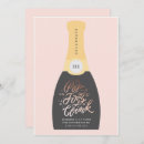 Search for new years eve invitations Pop fizz clink