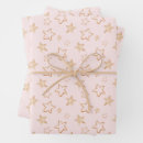 Search for gold star wrapping paper Birthday