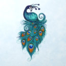 Search for peacock wall decals feather