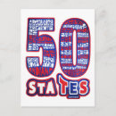 Search for 50 states postcards Washington