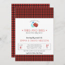 Search for bbq baby shower invitations plaid
