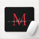 Search for red mousepads Black