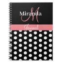 Search for polka dot notebooks Chic