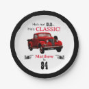 Search for red truck paper plates Classic