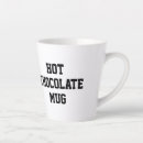 Search for hot chocolate mugs Hand lettered