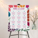 Search for floral wedding signs Colorful