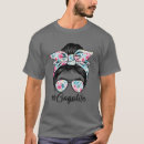 Search for messy bun tshirts Floral