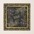 Search for gold and purple scarves wraps Floral