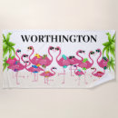 Search for bridesmaid beach towels Flamingo