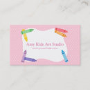 Search for crayon business cards Colourful