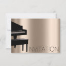 Search for piano invitations Classic