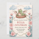 Search for dragon baby shower invitations Enchanted