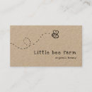 Search for honey business cards Handmade
