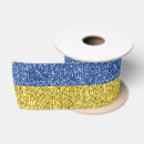 Search for blue and yellow ribbon Ukraine flag