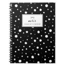 Search for decorative notebooks Black and white