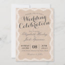 Search for linen bridal shower invitations Country